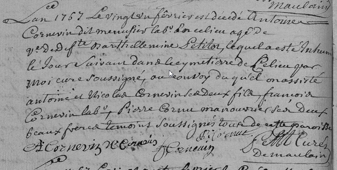 Deces Antoine Cornevin AD Feuillet 87.jpg